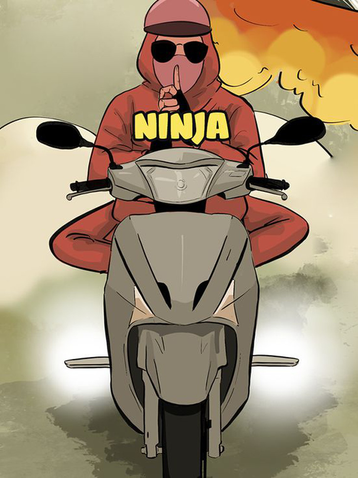 Gác chân xe máy: Siêu vũ khí của Ninja Lead