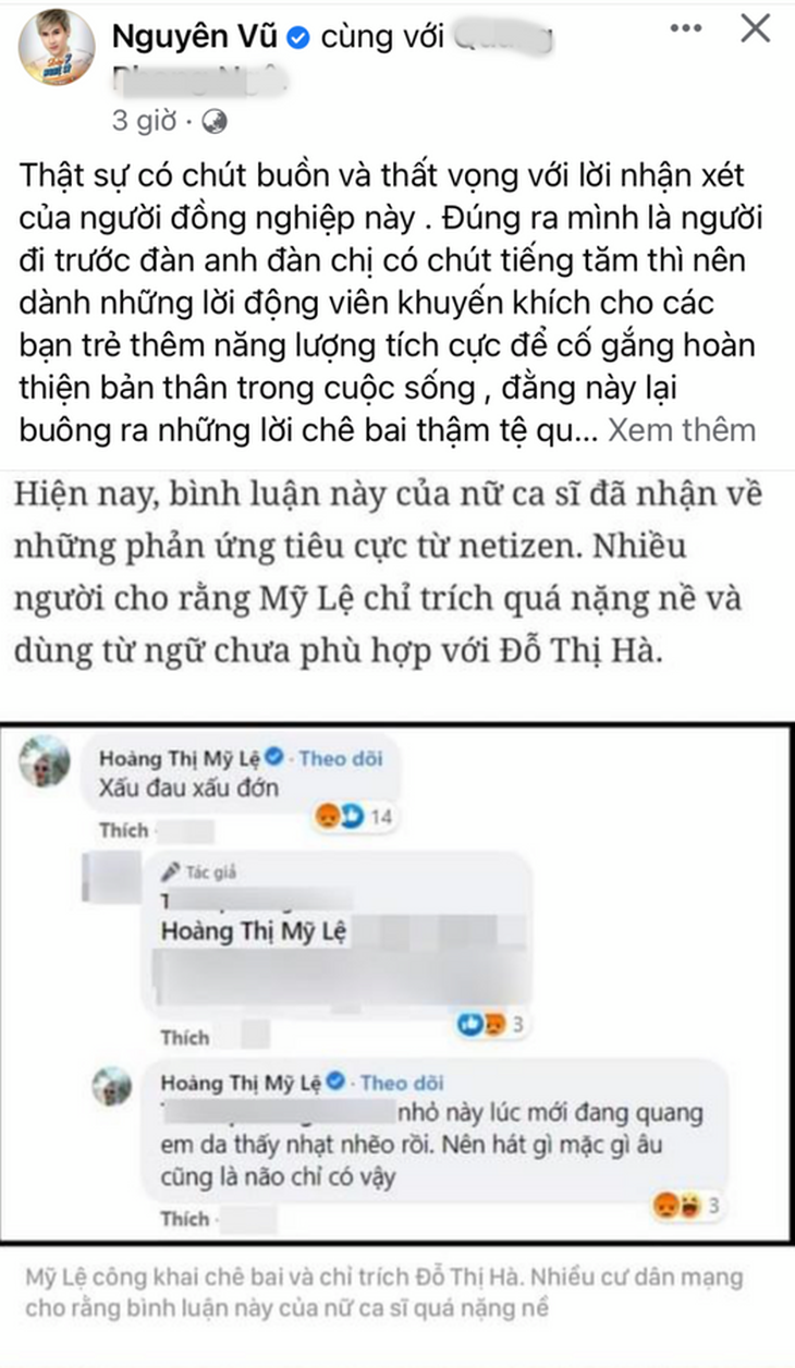 Nguyên Vũ và Mỹ Lệ 