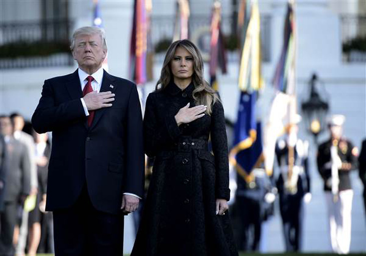 Tổng thống Trump chủ trì lễ tưởng niệm 11-9  - Ảnh 1.