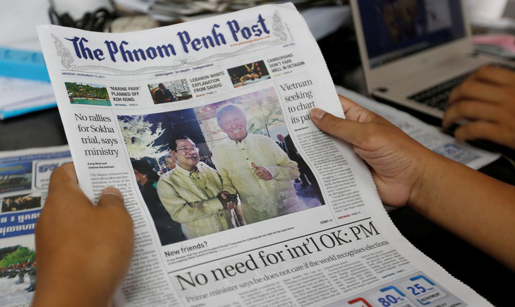 Campuchia khẳng định bầu cử diễn ra bình thường - Ảnh 1.