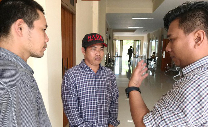 Nhóm thuyền trưởng Việt tuyệt thực phản đối bản án của Indonesia - Ảnh 3.
