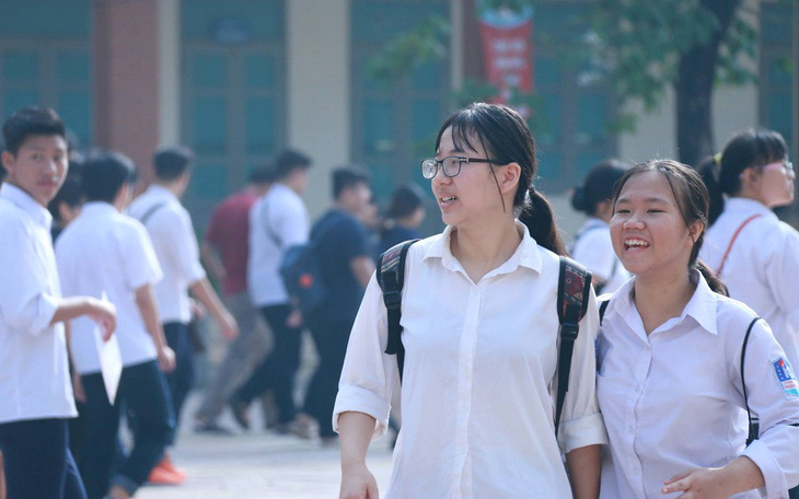 2018: Hà Nội tăng hơn 24.000 học sinh dự thi vào lớp 10 - Ảnh 1.
