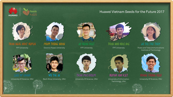 10 sinh viên Việt nhận học bổng Hạt giống viễn thông tương lai - Ảnh 1.