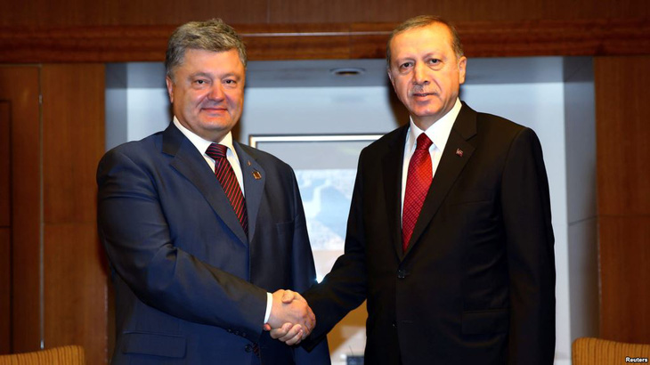 Thổ Nhĩ Kỳ ủng hộ Ukraine về bán đảo Crimea - Ảnh 1.