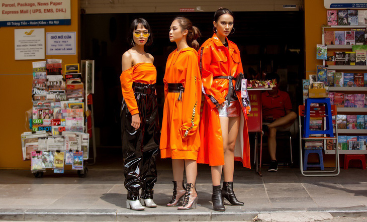 Thời trang đường phố độc lạ tại Vietnam International  Fashion Week - Ảnh 3.