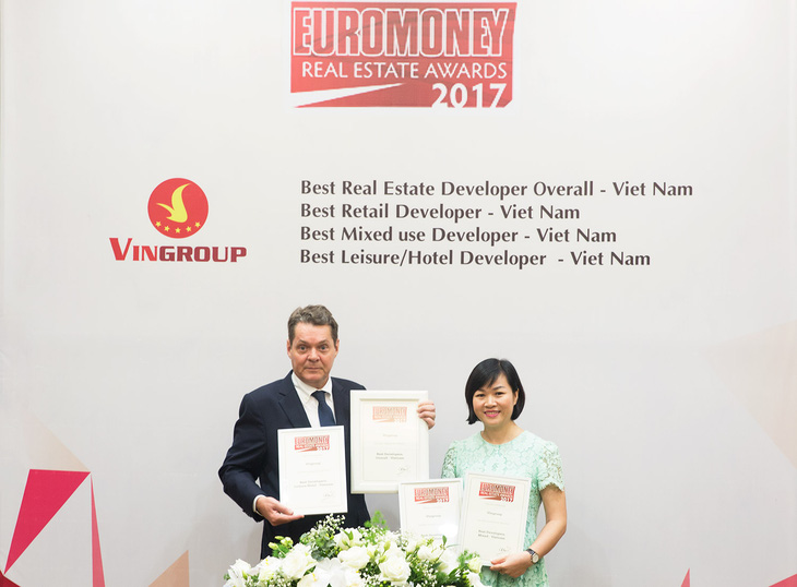 Vingroup được tạp chí Euromoney trao giải thưởng bất động sản danh giá - Ảnh 1.