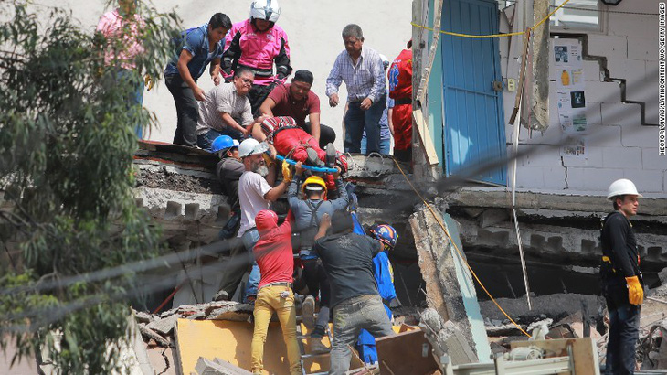 Số người chết do động đất ở Mexico đã trên 200 - Ảnh 2.