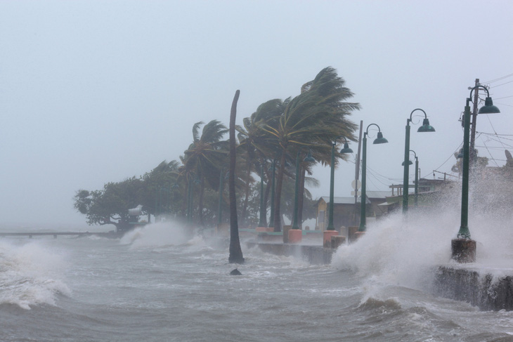 Bão Irma tàn phá các đảo khu vực Caribe - Ảnh 1.