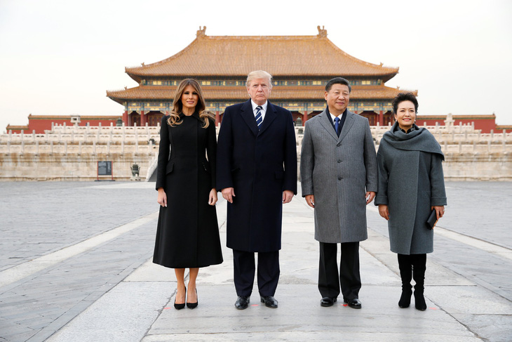 Trung Quốc đón ông Trump theo cách chưa từng có - Ảnh 1.