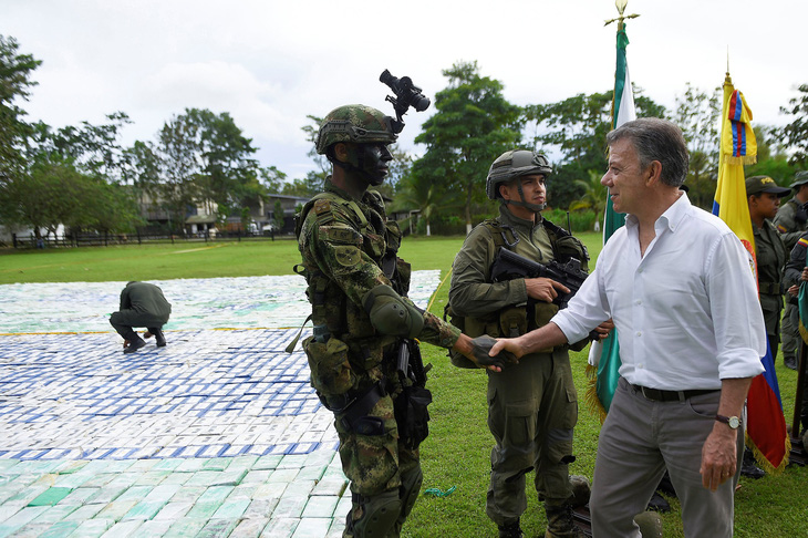 Colombia tịch thu 12 tấn cocaine, trị giá 360 triệu USD - Ảnh 1.