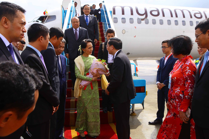 Bà Aung San Suu Kyi đến Đà Nẵng - Ảnh 1.