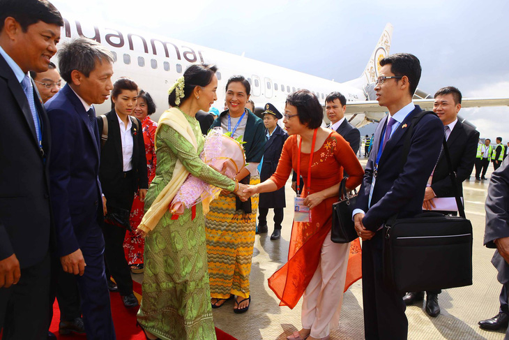 Bà Aung San Suu Kyi đến Đà Nẵng - Ảnh 2.