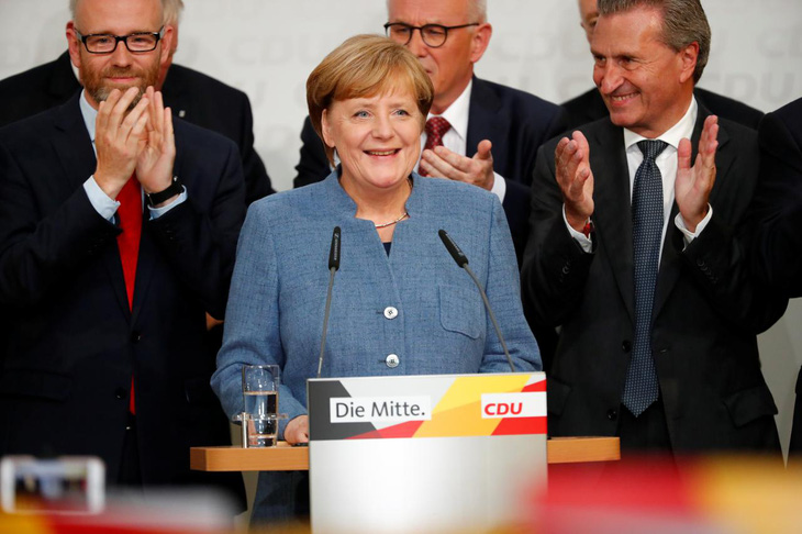 Thủ tướng Đức Merkel sẽ tái đắc cử nhiệm kỳ 4 - Ảnh 1.