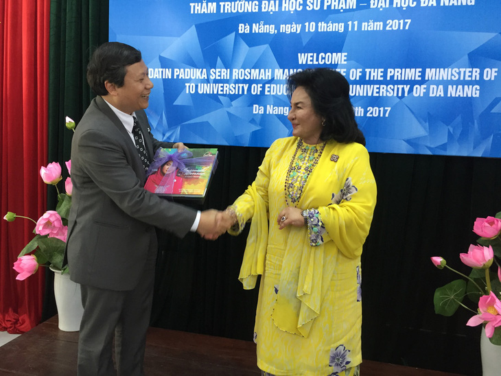 Phu nhân Thủ tướng Malaysia thăm Đại học Sư phạm Đà Nẵng - Ảnh 4.