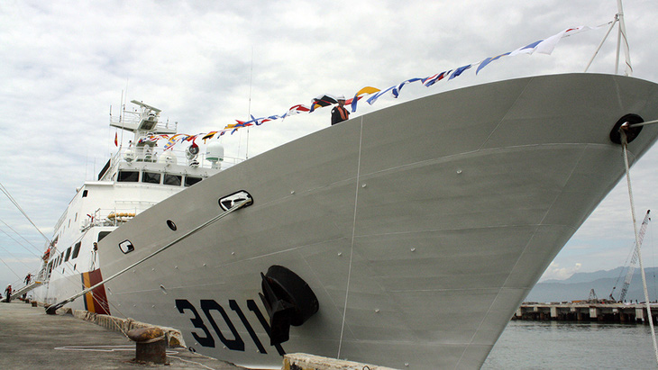 Tàu Bảo vệ bờ biển Hàn Quốc thăm Đà Nẵng - Ảnh 1.