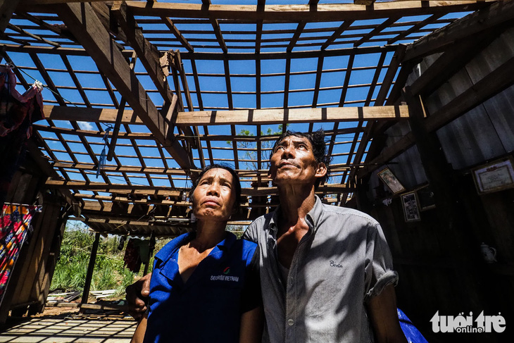 Tâm bão Hà Tĩnh: nhiều hộ dân không còn khả năng dựng lại nhà - Ảnh 6.