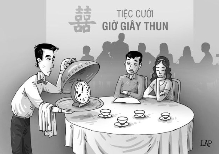 Hà Nội ăn cưới đúng giờ, sao Sài Gòn còn giờ dây thun? - Ảnh 1.