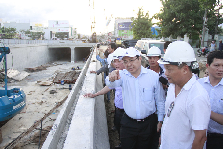 Đà Nẵng chấn chỉnh dự án hầm chui để xong trước sự kiện APEC - Ảnh 2.