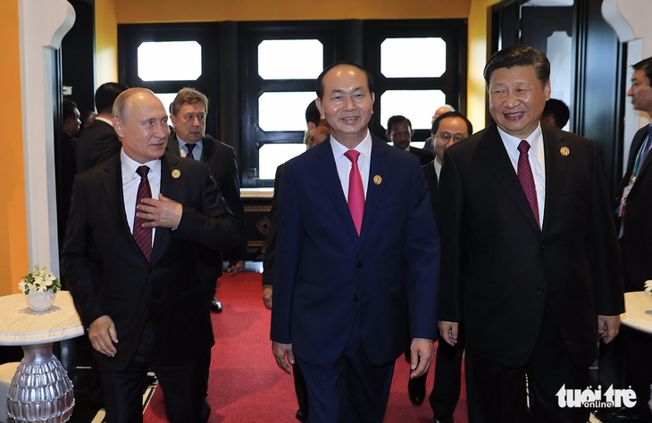 Các nhà lãnh đạo kinh tế bắt đầu phiên họp quan trọng nhất APEC - Ảnh 5.