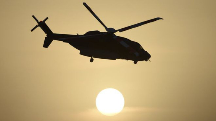 Trực thăng rơi gần biên giới, hoàng tử Saudi tử nạn - Ảnh 1.