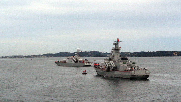 Vùng 4 Hải quân chủ động ứng phó với bão số 14 - Ảnh 4.