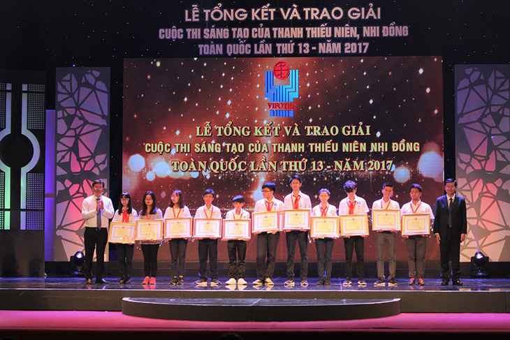 Học sinh Hà Nội chiến thắng cuộc thi ‘Sáng tạo thanh thiếu nhi toàn quốc’ - Ảnh 1.