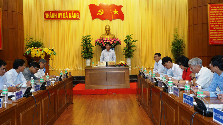 Sửa đổi, bổ sung qui chế làm việc của Thành ủy Đà Nẵng - Ảnh 1.