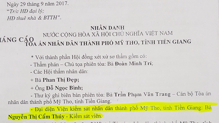 Bất thường trong một bản án xét xử tranh chấp thuê nhà - Ảnh 1.