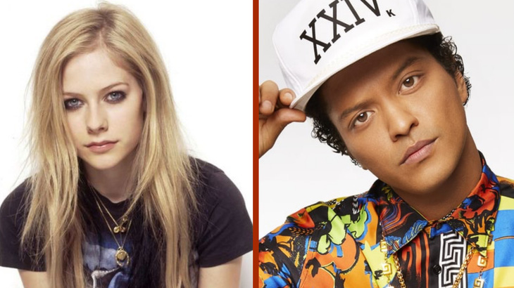 Avril Lavigne, Bruno Mars - tên ‘nguy hiểm nhất’ khi tìm kiếm trên mạng