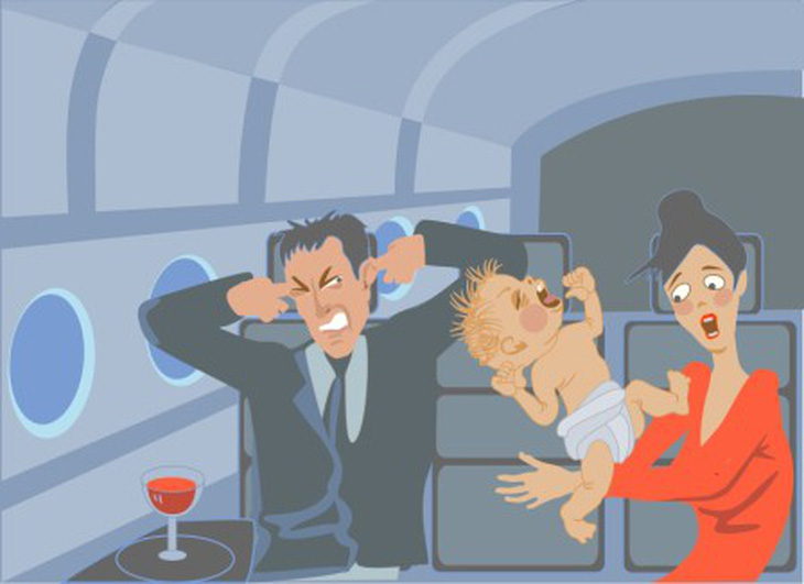 7 cách để giữ em bé ngoan ngoãn trên máy bay - Ảnh 2.