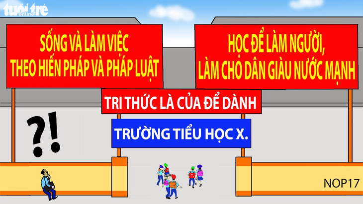 Cúi chào và những câu khẩu hiệu - Ảnh 1.