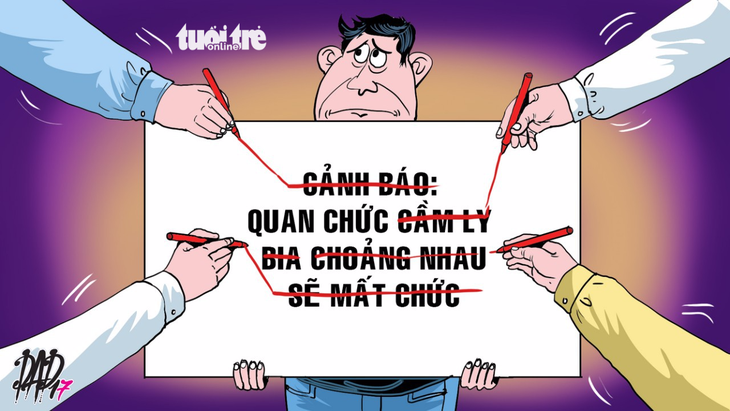 Quán karaoke gỡ bảng: Quan chức choảng nhau sẽ mất chức - Ảnh 1.