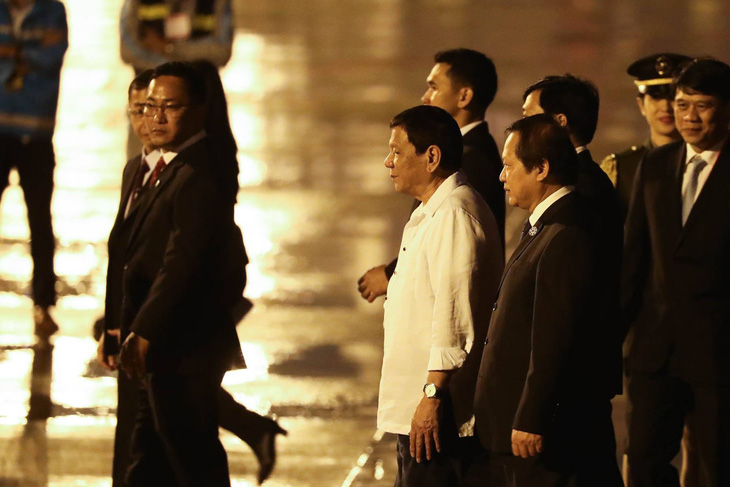Tổng thống Duterte đã tới Đà Nẵng trong trang phục giản dị - Ảnh 3.