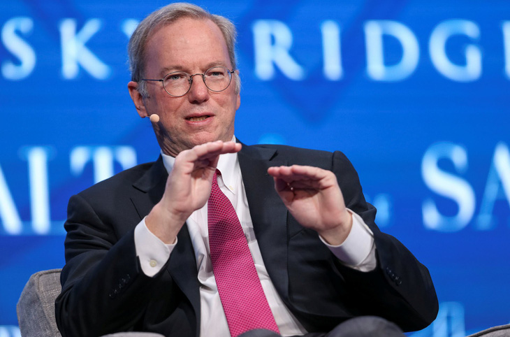 Ông Eric Schmidt từ chức Chủ tịch điều hành Alphabet - Ảnh 1.