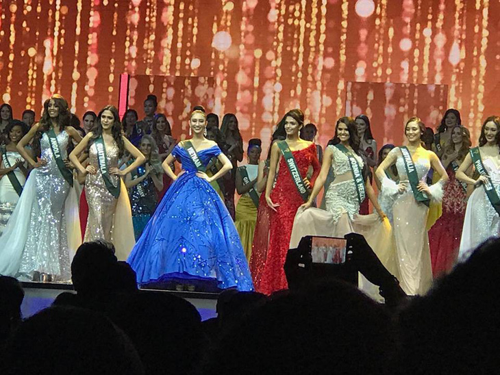 Philippines đăng quang Hoa hậu Trái đất, Hà Thu vào top 16 - Ảnh 2.
