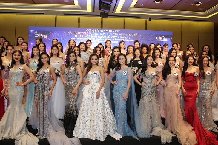 Công bố những người đẹp vòng bán kết Hoa hậu Hoàn vũ Việt Nam 2017 - Ảnh 1.