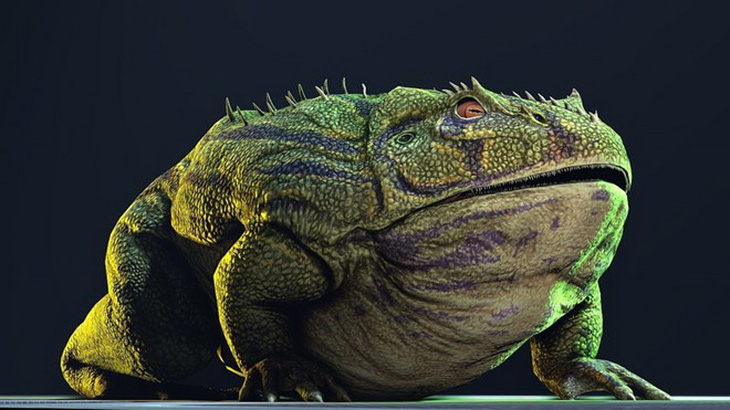 Phát hiện loài ếch cổ đại khổng lồ có thể hạ gục khủng long - Ảnh 1.
