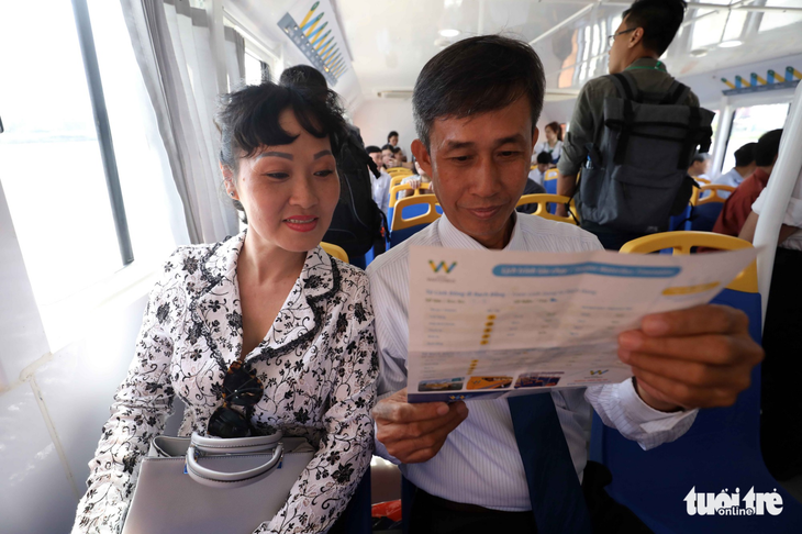 Tuyến buýt sông đầu tiên ở Sài Gòn chính thức hoạt động - Ảnh 13.
