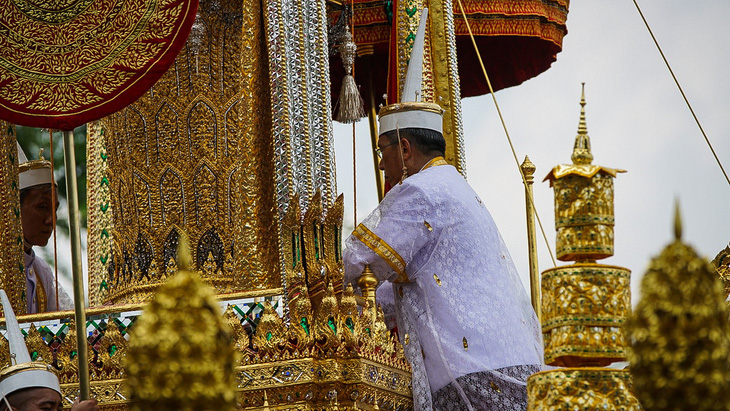 Những hình ảnh ấn tượng trong lễ hỏa táng vua Thái Lan - Ảnh 12.