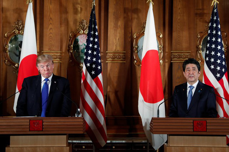 Hai ông Abe – Trump xác nhận Triều Tiên là vấn đề quan trọng nhất - Ảnh 1.