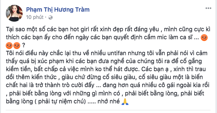 Chi Pu hát, không chỉ có Hương Tràm chê - Ảnh 4.