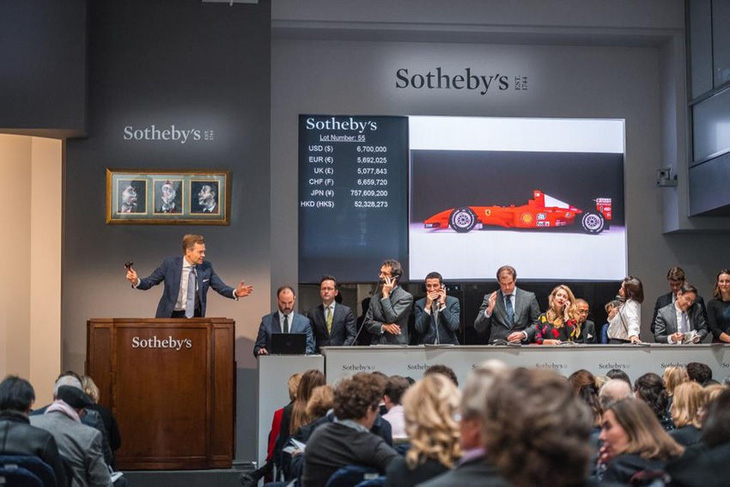 Siêu xe huyền thoại của Michael Schumacher bán với giá 7,5 triệu USD - Ảnh 3.