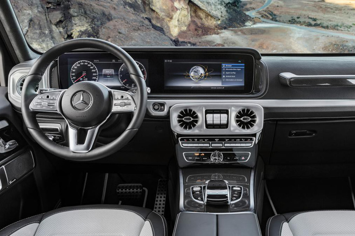 Ngắm nội thất chiếc xe Mercedes G-Class 2018 - Ảnh 3.