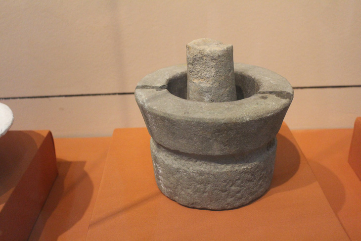 Trưng bày cổ vật văn hóa Óc Eo ở bảo tàng Chăm phục vụ APEC - Ảnh 6.