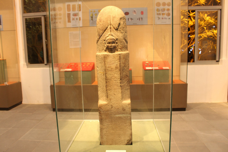 Trưng bày cổ vật văn hóa Óc Eo ở bảo tàng Chăm phục vụ APEC - Ảnh 10.