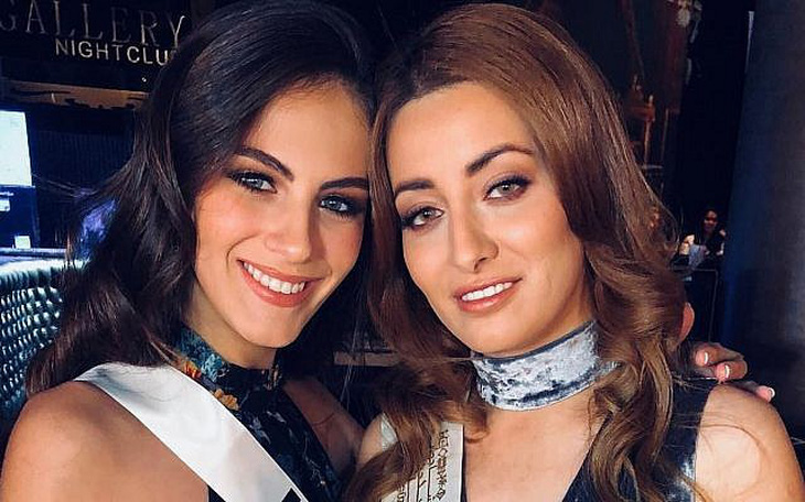 Hoa hậu Iraq phải bỏ xứ vì bức ảnh chụp cùng hoa hậu Israel - Ảnh 1.