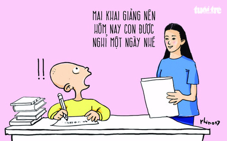 Tựu trường, nhắc... sách giáo khoa - Ảnh 1.