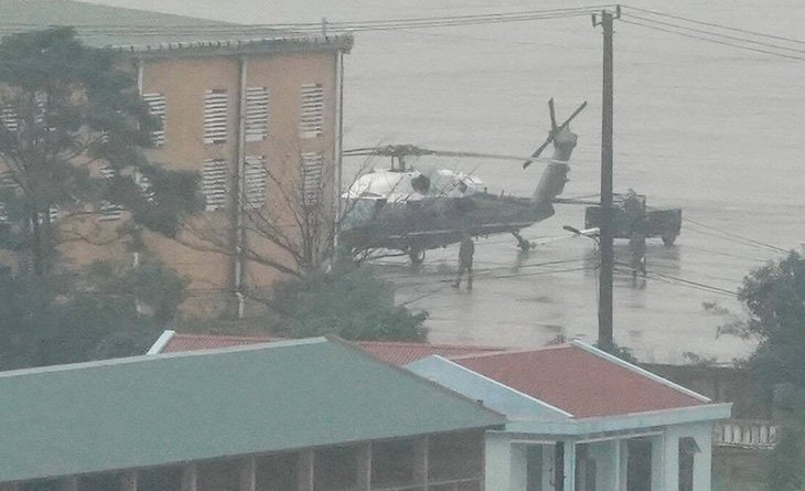 Máy bay vận tải C17 chở trực thăng Marine One đến Đà Nẵng - Ảnh 3.