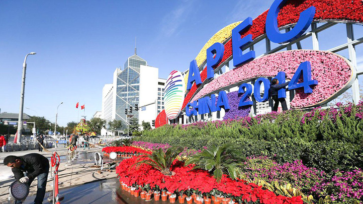 APEC 2014: Bắc Kinh đã thay màu bầu trời như thế nào? - Ảnh 1.
