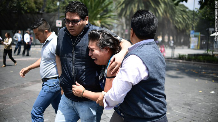 Động đất lớn ở Mexico, hơn 110 người chết - Ảnh 5.